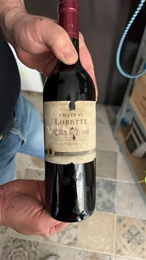 Bordeaux Côtes-de-bourg Château Lorette 2005