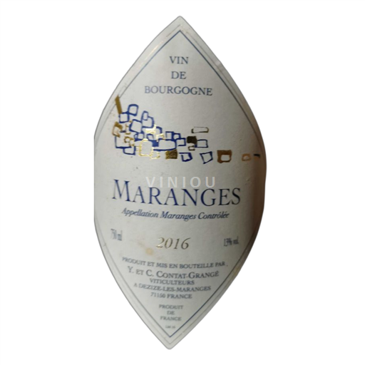 Bourgogne Maranges Y. et C. Contat-Grangé 2016