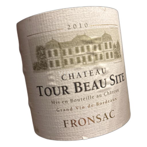 Bordeaux Fronsac Château Tour Beau Site 2010
