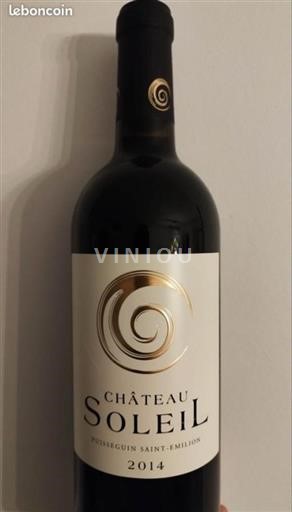 Bordeaux Saint-Émilion Grand Cru Château Soleil 2014