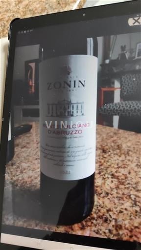 Abruzzo Montepulciano d'Abruzzo Zonin 2022