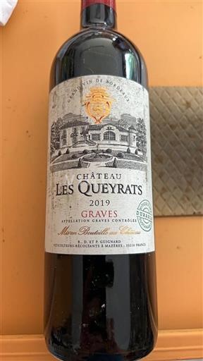 Burdeos Graves Château Les Queyrats 2019