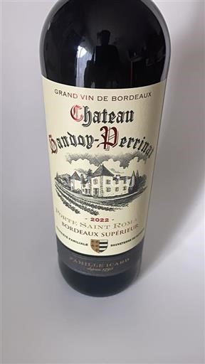 Bordeaux Bordeaux Supérieur Château Gandoy-Perrinat Porte Saint Romain 2022