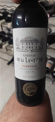 Bordeaux Château de La Lambertie 2019