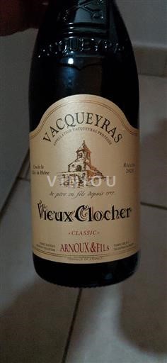 Rhônetal Vacqueyras Arnoux & Fils Vieux Clocher Classic 2020