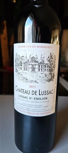 Burdeos Lussac-Saint-Émilion Chateau de Lussac 2013