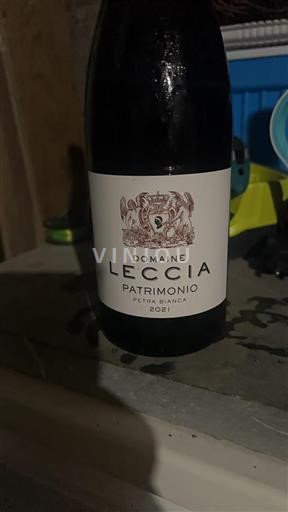 Corsica Patrimonio Domaine Leccia Petra Bianca 2021
