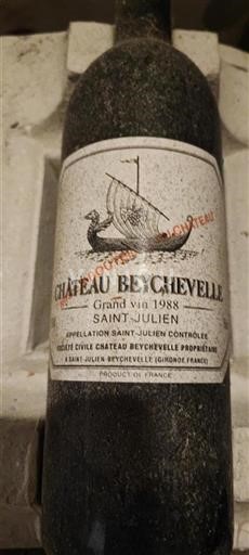 Bordeaux Saint-Julien Château Beychevelle 1988