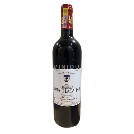 Bordeaux Haut-Médoc Château Ramage la Bâtisse 2009
