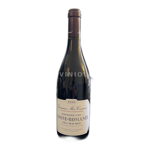Vin Rouge sec Les Chaumes Méo-Camuzet 2022 France Bourgogne Vosne-romanée Premier Cru