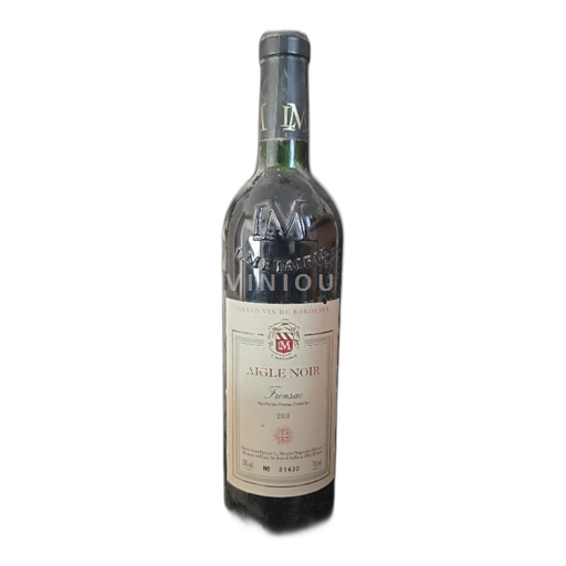 Bordeaux Fronsac L. Métaireau Aigle Noir 2003