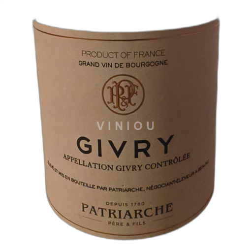 Bourgogne Givry Patriarche 2017