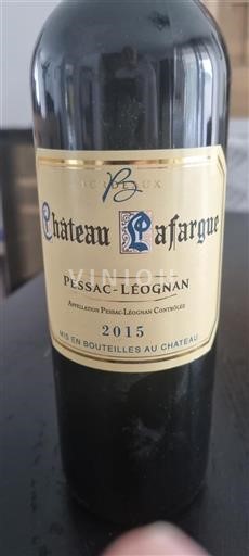 Bordeaux Pessac-Léognan Château Lafargue 2015