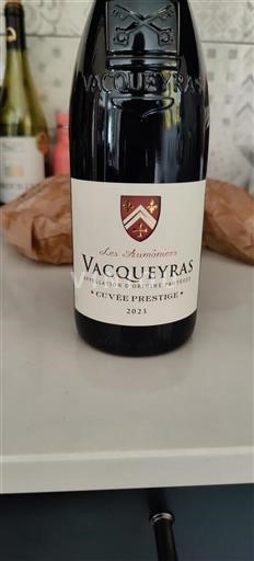 Rhône Valley Vacqueyras Les Aumôniers Prestige 2023