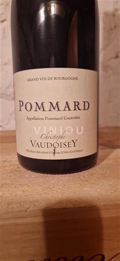 Burgundsko Pommard Christophe Vaudoisey 2019