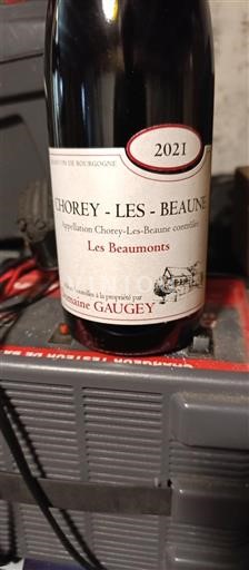 Burgundsko Chorey-lès-Beaune Domaine GAUGEY Les Beaumonts 2021