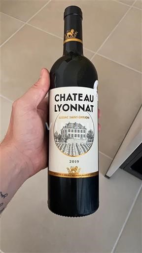 Bordeaux Lussac-Saint-Émilion Château Lyonnat 2019