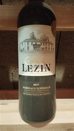 Burdeos Bordeaux superior Château Lézin 2017