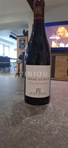 Rhônen laakso Côtes-du-rhône Alain Jaume 2020