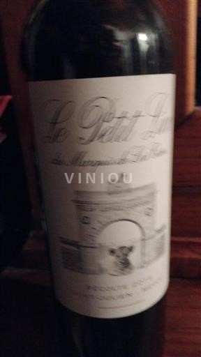 Bordeaux Saint-Julien Le Petit Lion du Marquis de Las Cases 2018