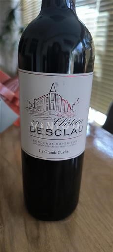 Bordeaux Bordeaux superiore Château Desclau La Grande 2021
