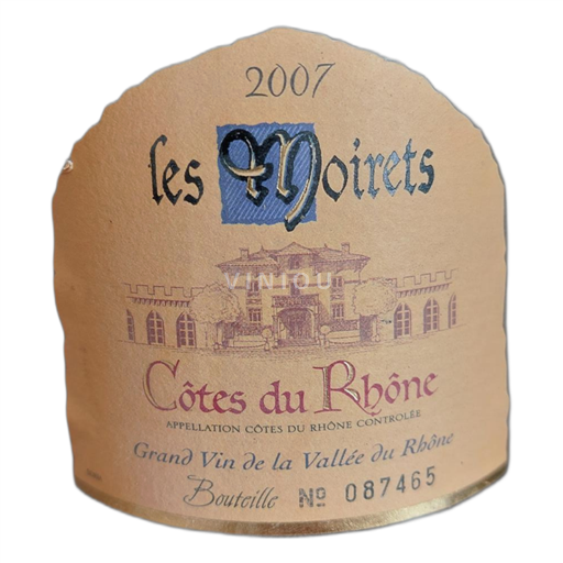 Vallée du Rhône Côtes-du-rhône Les Noirets 2007