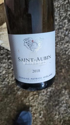 Borgogna Saint-Aubin Domaine Patrick Miolane 2018