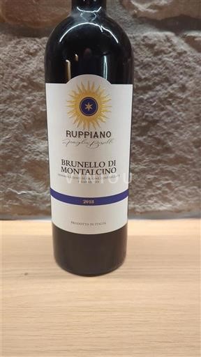 Toscana Brunello di Montalcino. Ruppiano 2018