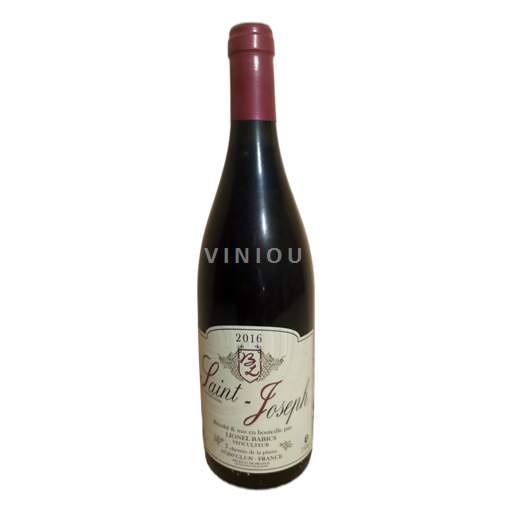 Rhônen laakso Saint-Joseph Domaine Lionel Babics 2016