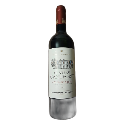Bordeaux Côtes-de-bourg Chateau Cantegrit 2012