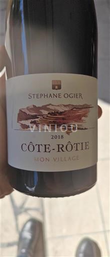 Vale do Ródano Côte-rôtie Stephane Ogier Mon Village 2018