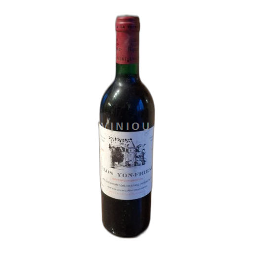 Vin Rouge sec Clos Yonfigeac 1989 France Bordeaux Saint-Émilion Grand Cru