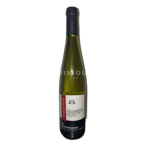 Vin Blanc sec Gewurztraminer Alsace Roth 2021 France Alsace Gewurztraminer