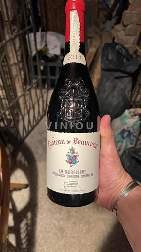 Vallée du Rhône Châteauneuf-du-pape Château de Beaucastel 2011