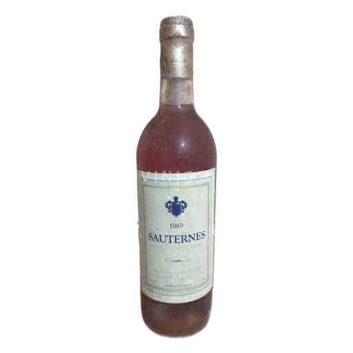 Bordeaux Sauternes SICA union des producteurs de Barsac Sauternes 1989