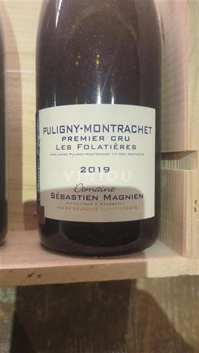 Borgogna Puligny-Montrachet Premier Cru Domaine Sébastien Magnien Les Folatières 2019
