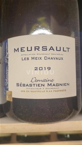 Borgogna Meursault Domaine Sébastien Magnien Les Meix Chavaux 2019