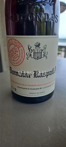 Údolí Rhôny Gigondas Domaine Raspail-Ay 2022