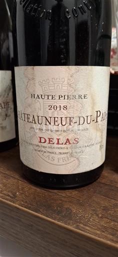 Rhône Valley Châteauneuf-du-Pape Delas Frères Haute Pierre 2018
