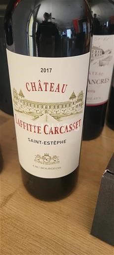 Bordeaux Saint-Estèphe Château Laffitte Carcasset 2017