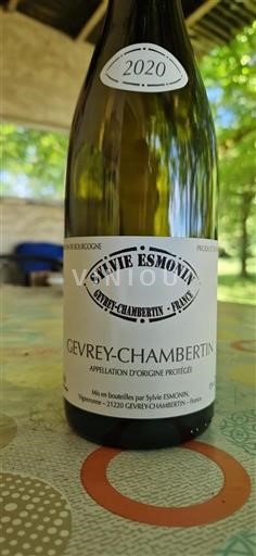 Bourgogne Gevrey-chambertin Sylvie Esmonin 2020