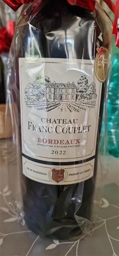 Bordeaux Château Franc Couplet 2022
