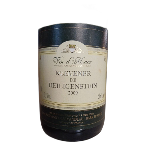Alsace Ospecificerad La Cave Vinicole d'Andlau Klevener de Heiligenstein 2009