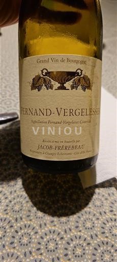 Burgundy Pernand-Vergelesses Jacob frerebeau 2021