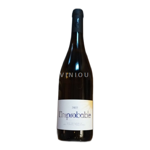 Vin Blanc sec L improbable Paquereau 2022 France Vallée de la Loire