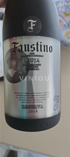 La Rioja Rioja Faustino Reserva 2018