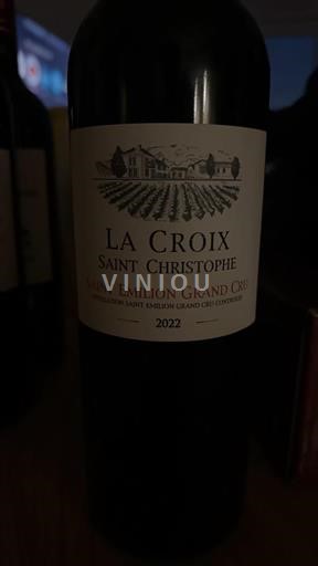 Bordeaux Saint-Émilion Grand Cru La Croix Saint-Christophe 2022