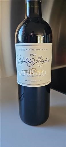 Bordeaux Blaye-Côtes-de-Bordeaux Chateau Mondésir 2020