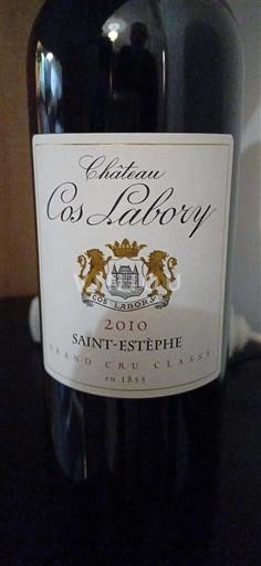 Bordeaux Saint-Estèphe Château Cos Labory 2010