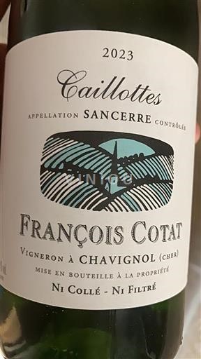 Loire Valley Sancerre François Cotat Caillottes 2023